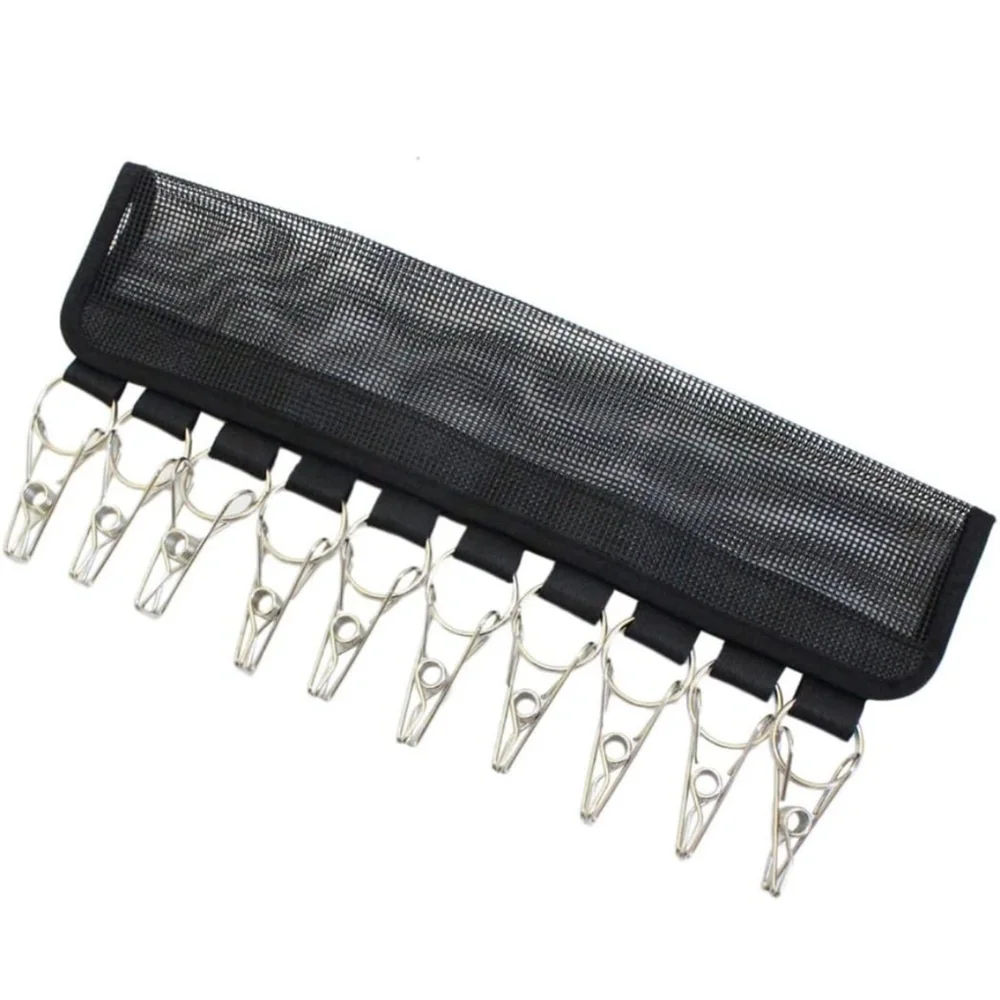 Hat Organizer Clip Hanger 10-Clip Baseball Cap Storage Rack Closet Holder